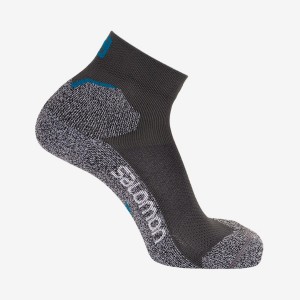 Calcetines Salomon SPEEDCROSS ANKLE Mujer Gris | EC3505LIS