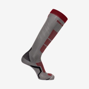 Calcetines Salomon S/PRO Mujer Gris | EC3493ILH