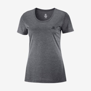 Camiseta Salomon AGILE Mujer Gris | EC3068NWY