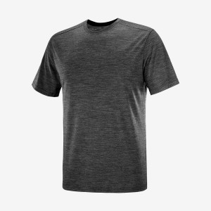 Camiseta Salomon OUTLIFE MERINO BLEND Hombre Negras | EC2404AHK