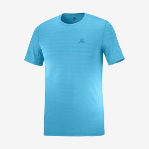 Camiseta Salomon OUTLINE Hombre Azules | EC2375ILH