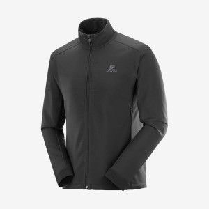 Chompas Salomon AGILE SOFTSHELL Hombre Negras | EC2366NWY