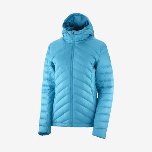 Chompas Salomon ESSENTIAL XWARM DOWN INSULATED Mujer Azules | EC3178TCE