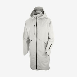 Chompas Salomon OUTLIFE WP COMMUTER PARKA W WATERPROOF Mujer Blancas | EC3130OKI