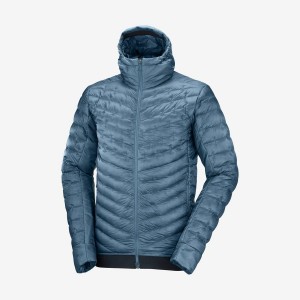 Chompas Salomon OUTLINE DOWN INSULATED Hombre Azules | EC2302YXF