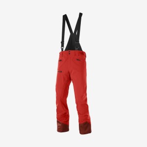 Pantalon Esquí Salomon OUTLAW 3L Hombre Rojas | EC2495BEX