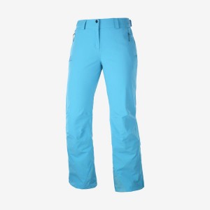 Pantalon Esquí Salomon THE BRILLIANT Mujer Azules | EC3307AHK