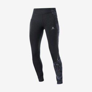 Pantalon Salomon CROSS RUN 28'' Mujer Gris | EC3257DFM