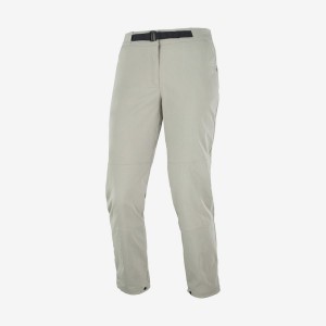 Pantalon Salomon OUTRACK Mujer Beige | EC3235PJJ