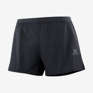 Short Salomon CROSS 3'' Hombre Negras | EC2449RVD