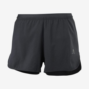 Short Salomon CROSS 3'' Mujer Negras | EC3274VRW