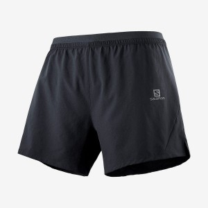 Short Salomon CROSS 5'' Hombre Negras | EC2455PJJ