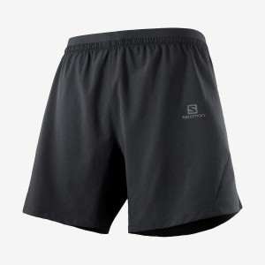 Short Salomon CROSS 7'' NO LINER Hombre Negras | EC2453ILH