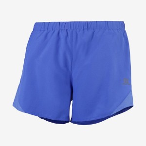 Short Salomon CROSS REBEL 4'' Mujer Azules | EC3272XYU