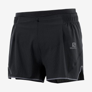 Short Salomon SENSE AERO 3'' Hombre Negras | EC2470BEX