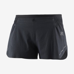 Short Salomon SENSE AERO 3'' Mujer Negras | EC3285ILH