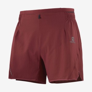 Short Salomon SENSE AERO 5'' Hombre Rojas | EC2469VRW