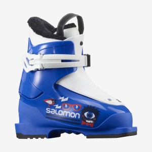 Ski Boots Salomon T1 Niños Azules Blancas | EC3611XYU