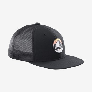 Sombreros Salomon TRUCKER Hombre Negras Negras | EC2651BEX