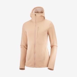 Sudadera con Capucha Salomon ESSENTIAL XWARM Mujer Rosas | EC3122QMA