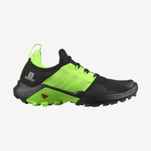 Zapatillas Trail Running Salomon MADCROSS Hombre Negras Verde | EC2093PJJ