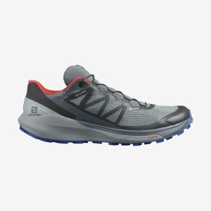 Zapatillas Trail Running Salomon SENSE RIDE 4 GORE-TEX INVISIBLE FIT Hombre Verde Oliva | EC2107BEX