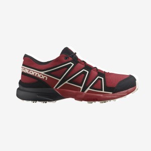 Zapatillas Trail Running Salomon SPEEDCROSS Niños Rojas | EC3599PJJ