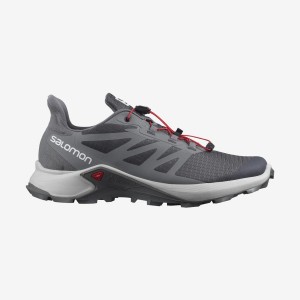 Zapatillas Trail Running Salomon SUPERCROSS 3 Hombre Gris | EC2105CTV