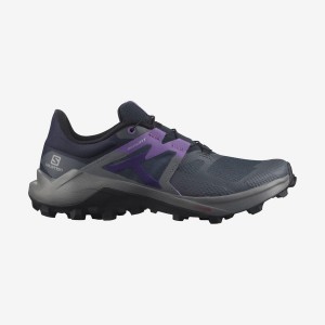 Zapatillas Trail Running Salomon WILDCROSS 2 Mujer Moradas | EC2845JPQ