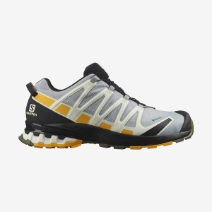 Zapatillas Trail Running Salomon XA PRO 3D v8 GORE-TEX Hombre Negras Gris | EC2119PJJ