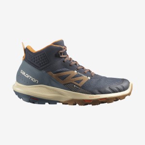 Zapatillas de Senderismo Salomon OUTPULSE MID GORE-TEX Hombre Gris | EC2086EBC