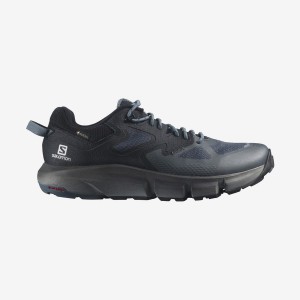 Zapatillas de Senderismo Salomon PREDICT HIKE GORE-TEX Hombre Gris Negras | EC2074JPQ