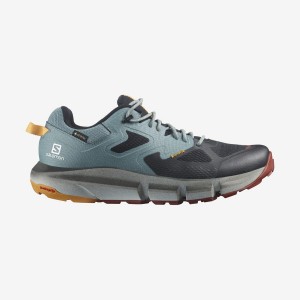 Zapatillas de Senderismo Salomon PREDICT HIKE GORE-TEX Hombre Negras Naranjas | EC2075KOR