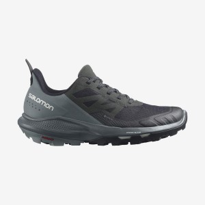 Zapatillas de Senderismo Salomon WoOUTPULSE GORE-TEX Mujer Gris Negras | EC2784MQZ