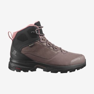 Zapatillas de Senderismo Salomon WoOUTWARD GORE-TEX Mujer Marrones | EC2789DFM