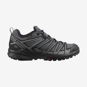 Zapatillas de Senderismo Salomon X CREST GORE-TEX Hombre Negras | EC2007XYU