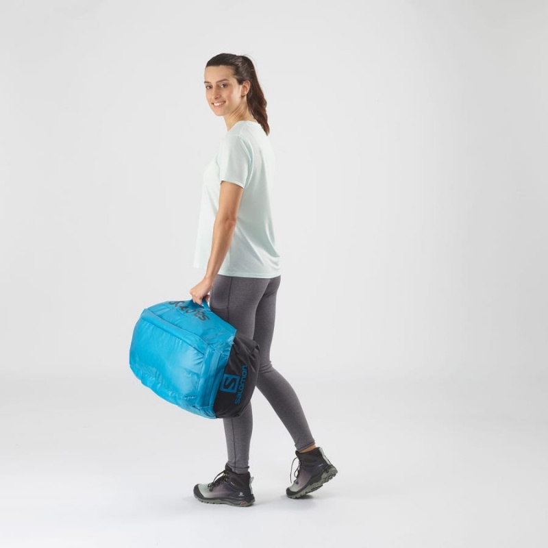 Bolsas Salomon OUTLIFE DUFFEL 45 Mujer Azules | EC3417JPQ