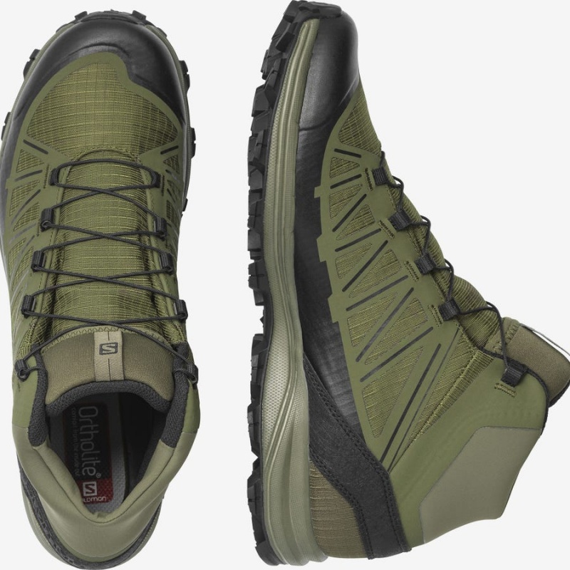 Botas Salomon SPEED ASSAULT FORCES Hombre Verde Oliva | EC2266FDN