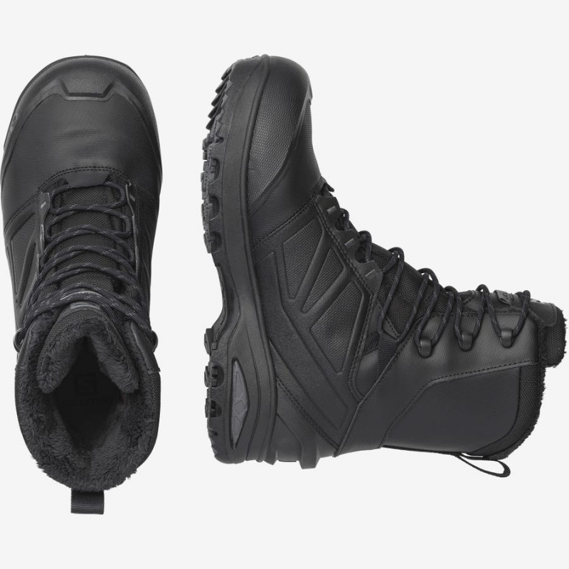 Botas Salomon TOUNDRA FORCES CLIMASALOMON™ WATERPROOF Hombre Negras | EC2262AHK