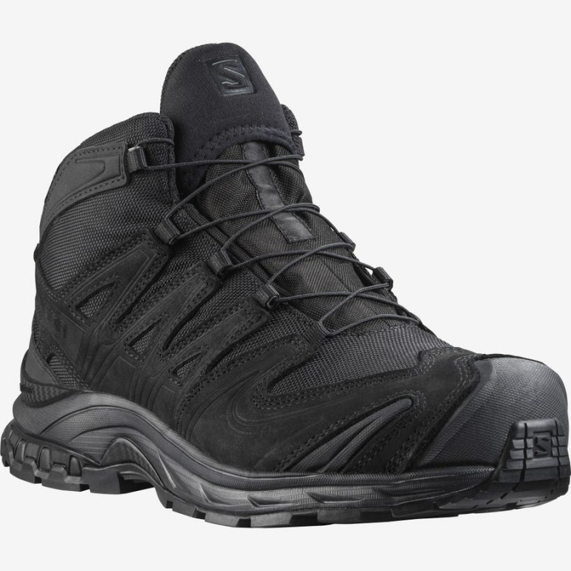 Botas Salomon XA FORCES MID GORE-TEX EN Hombre Negras | EC2272ZUT