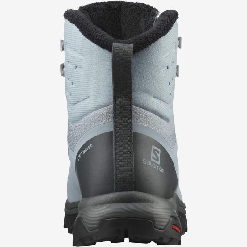 Botas de Invierno Salomon OUTBLAST THINSULATE™ CLIMASALOMON™ WATERPROOF Mujer Azules | EC3013CTV