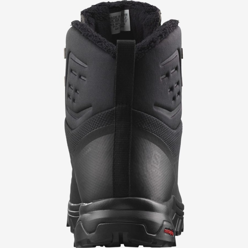 Botas de Invierno Salomon OUTBLAST THINSULATE™ CLIMASALOMON™ WATERPROOF Hombre Negras | EC2241HAP