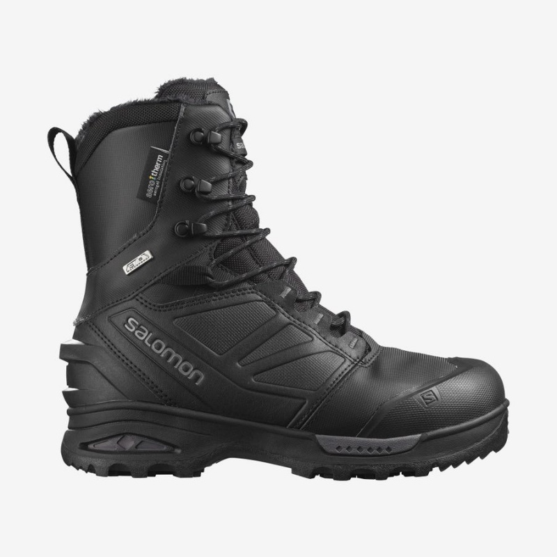 Botas de Invierno Salomon TOUNDRA PRO CLIMASALOMON™ WATERPROOF Hombre Negras | EC2243KOR