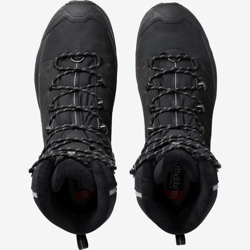 Botas de Invierno Salomon X ULTRA WINTER CLIMASALOMON™ WATERPROOF 2 Hombre Negras | EC2246XYU