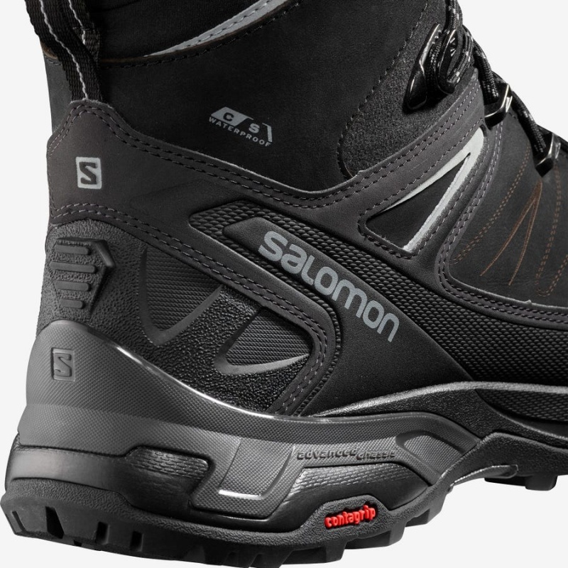 Botas de Invierno Salomon X ULTRA WINTER CLIMASALOMON™ WATERPROOF 2 Hombre Negras | EC2246XYU