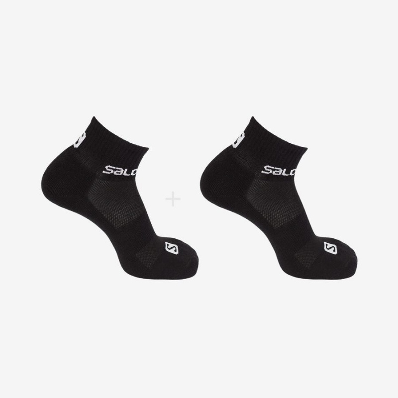 Calcetines Salomon EVASION 2-PACK Mujer Negras | EC3490TCE