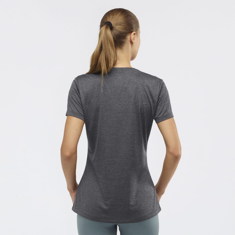 Camiseta Salomon AGILE Mujer Gris | EC3068NWY