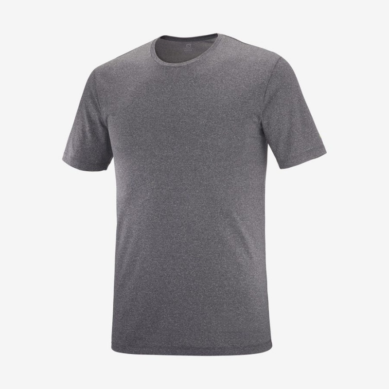 Camiseta Salomon AGILE TRAINING Hombre Gris | EC2381FDN