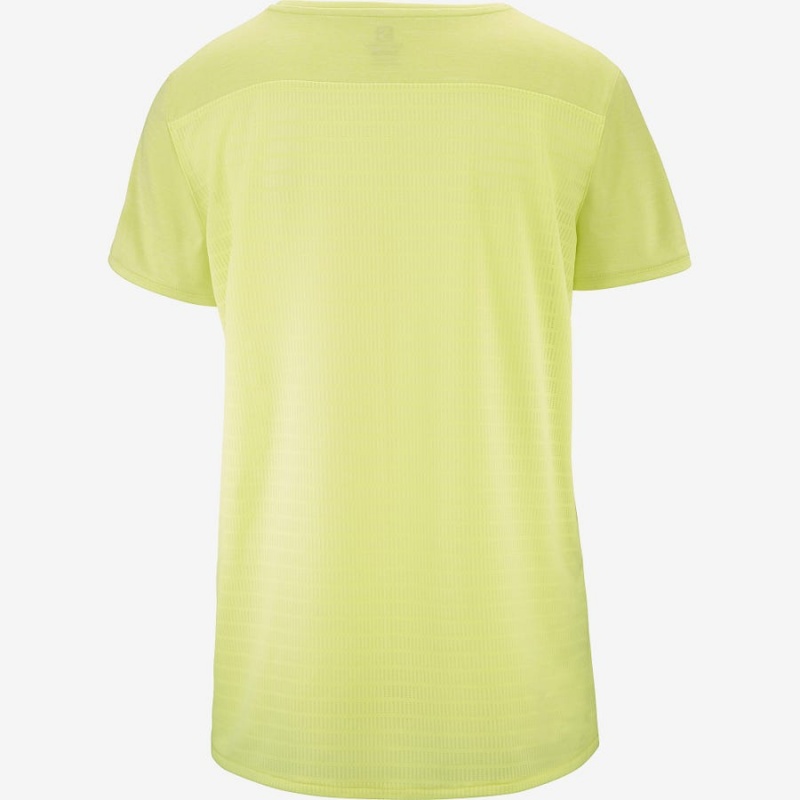 Camiseta Salomon OUTLINE SUMMER Mujer Verde Menta | EC3077ILH