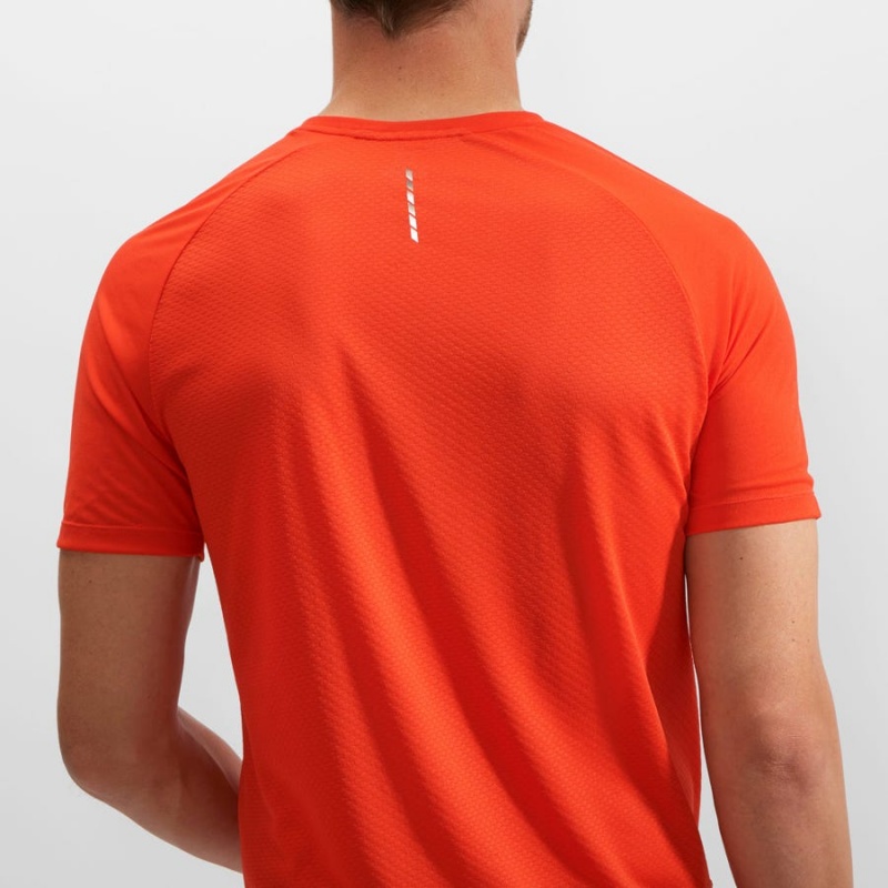 Camiseta Salomon PROMO CROSS REBEL Hombre Naranjas | EC2386LIS